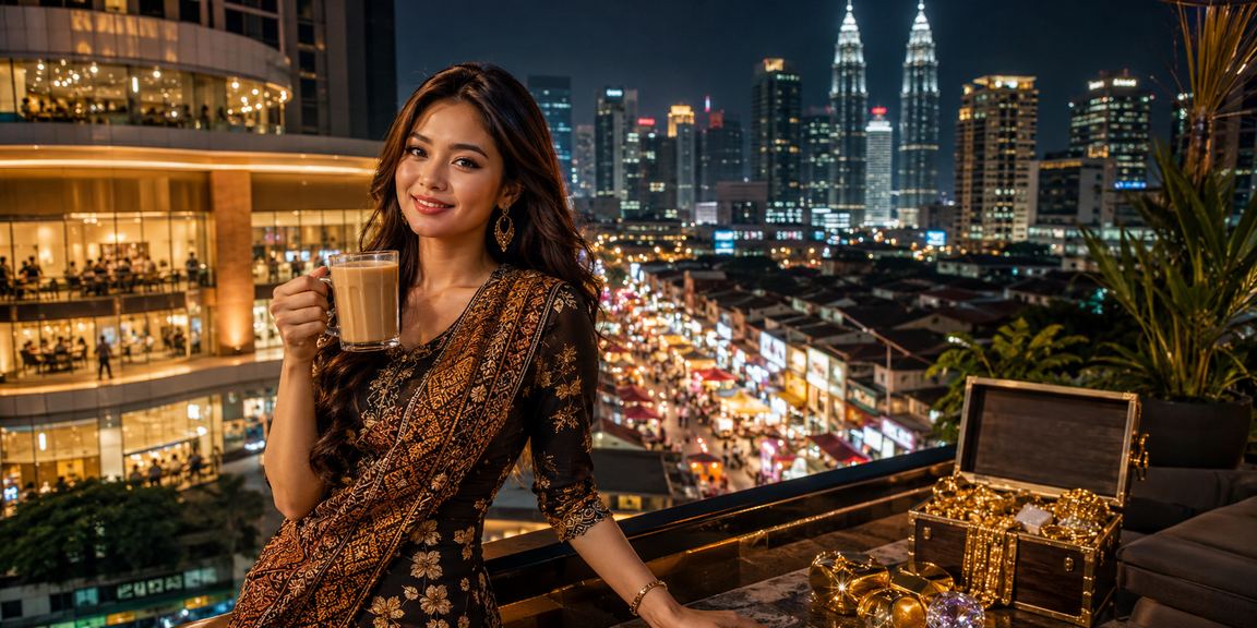 Pengguna membaca maklumat pertandingan di masa49